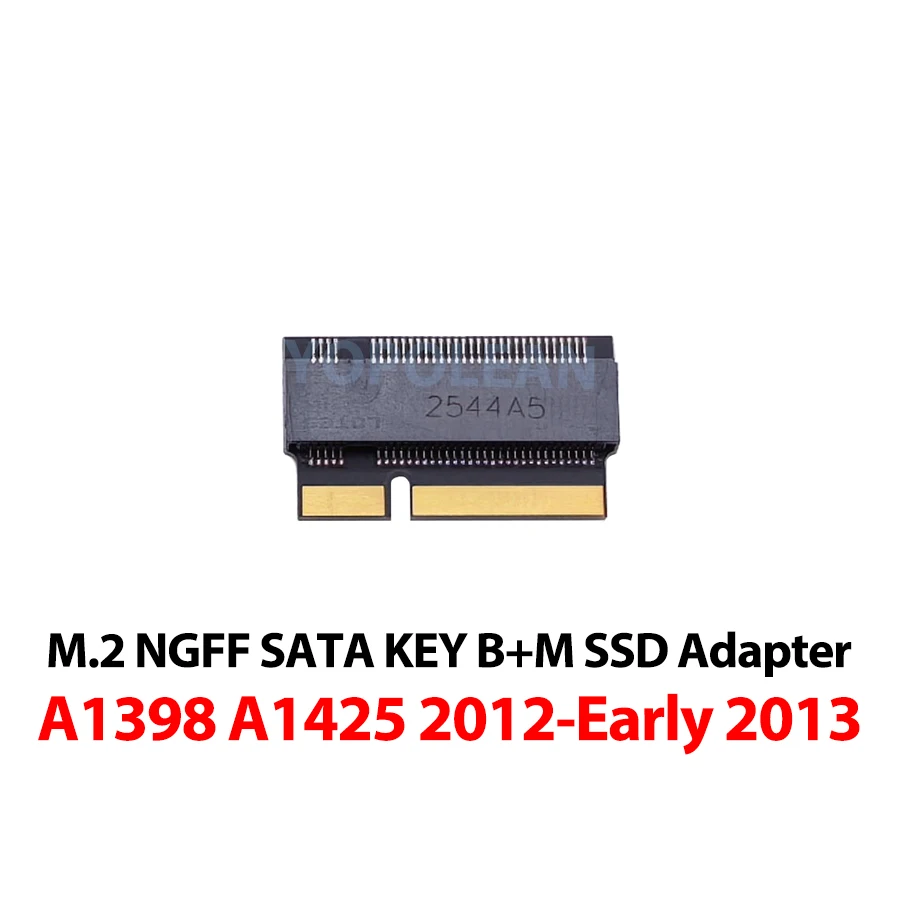 M2 SSD Adapter M.2 NGFF B+M Key SATA SSD M2 Adapter for MacBook