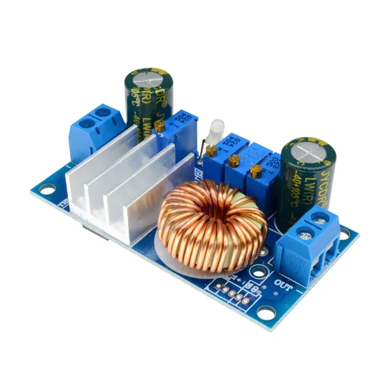 CV/CC DC-DC 5A 6-36V to 1.25-32V Step Down Buck Converter Power Supply Module MPPT Solar Panel Controller Charging Module