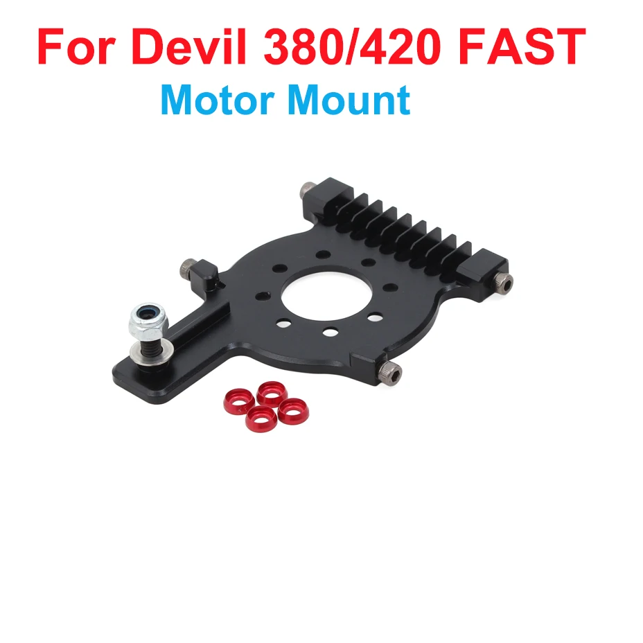 DIY ALZRC - Devil 380 / 420 FAST Replacements: Metal Tail Belt Idler+ ALZRC - Devil 380 FAST Motor Mount