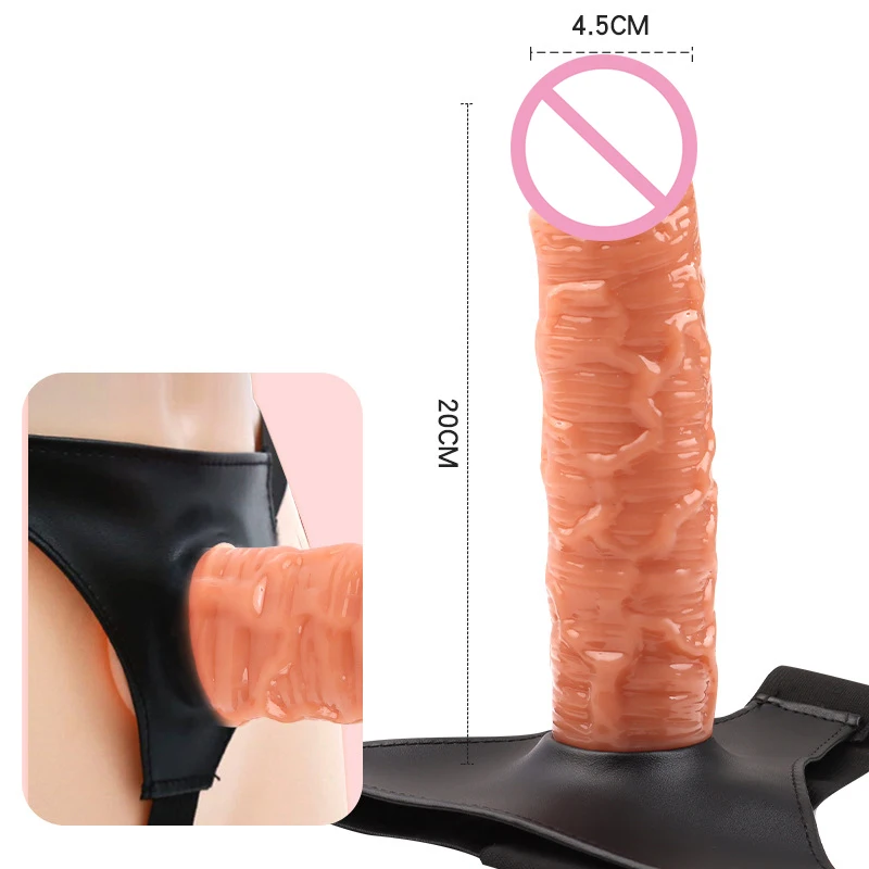 Strapon Dildo Realistic Penis Strap-On Dildo Panties With Suction Cup Butt Plug Female Masturbation Sex Toy for Woman Lesbian