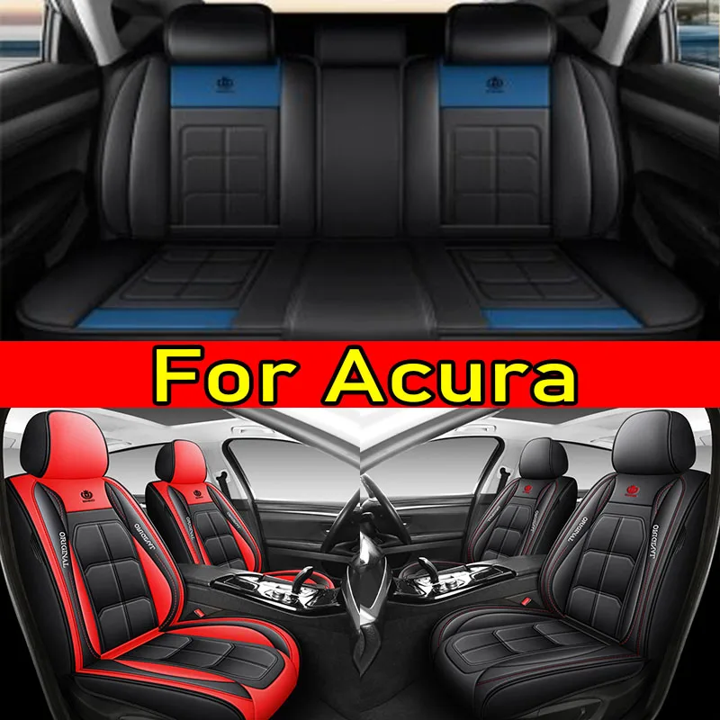 

For Acura Car seat cover PU leather soft and comfortable front and rear rows fully wrapped muscle seat cover