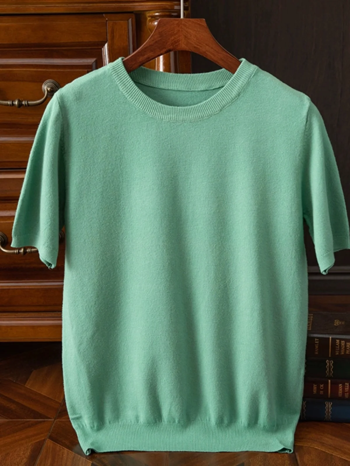 

Autumn Winter Men's round Ne Wool ort Sve Large Size Casual Fce Sweater Slim Fit Knitted T-irt Loose Base irt