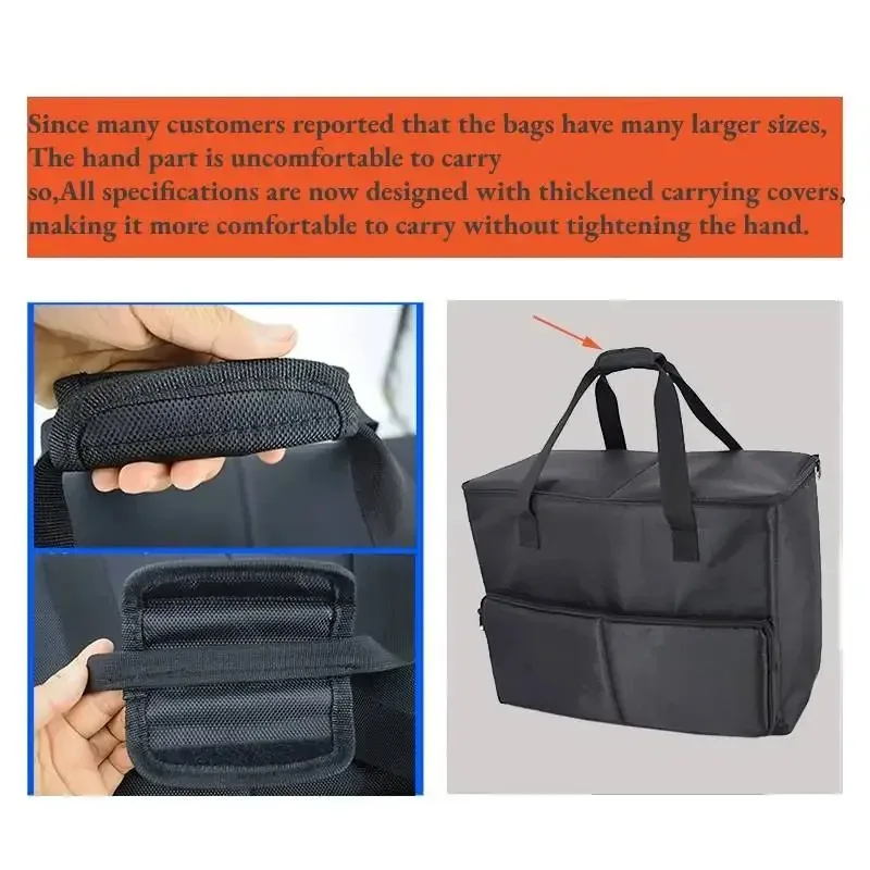 Desktop Computer Bag Micro Host Case Protective Case Monitor Screen Storage, Keyboard Thickened Waterproof Bag