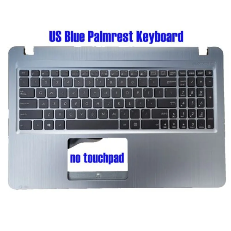 Y+US Palmrest keyboard for Asus X543U X543UA X543UB X543M X543MA X543N X543NA