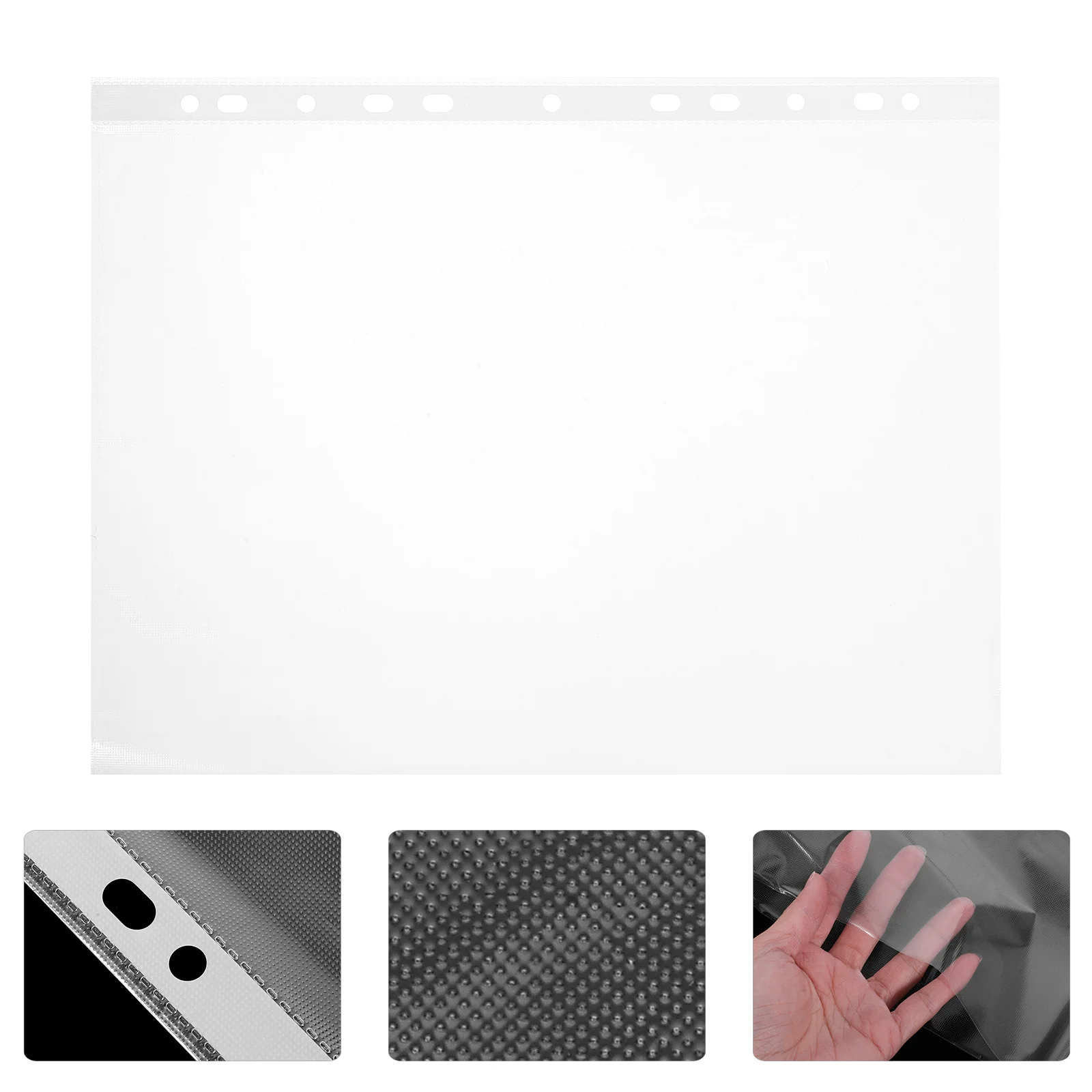 

100Pcs Clear Race Bib Holder Number Display Bag PVC Waterproof Running Bib Organizer Durable Reusable Clear Bag