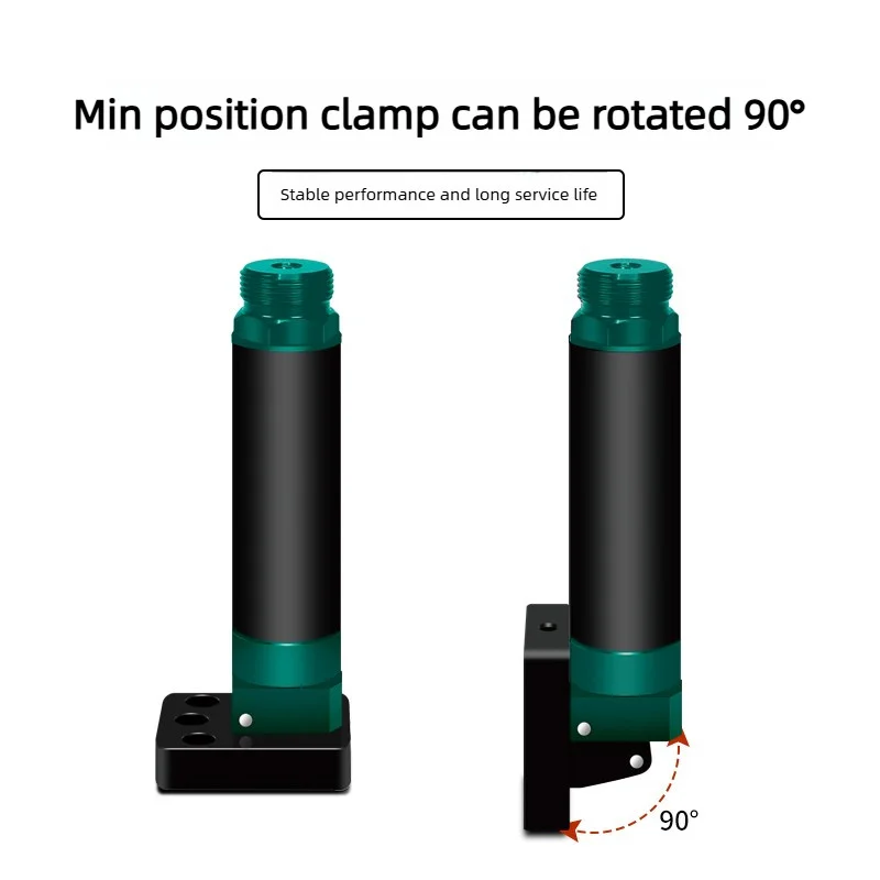 LADUNG OFP Single Acting Finger 90 Degree Rotary Gripper Mini Clamp Small Robot Arm Gripper OFP20-20 Flick The Fingers