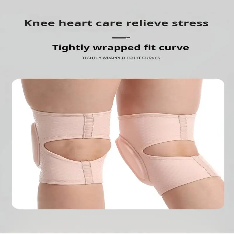 1 pair of yoga sponge knee pads warm volleyball dance kneeling anti-collision thickened knee pads protective sports protective