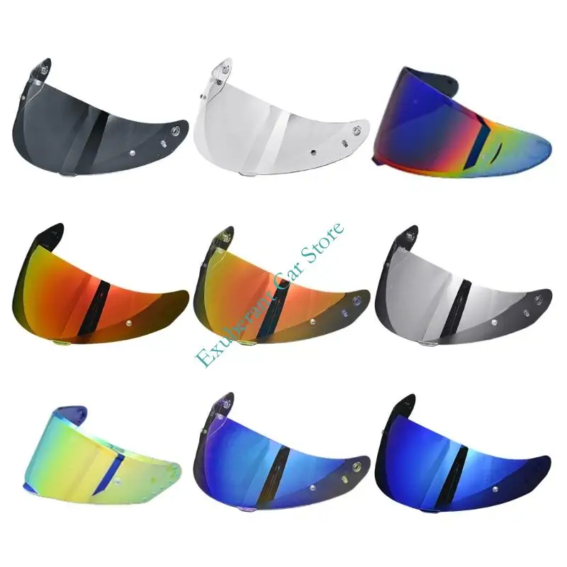 H3CE Quick Release Sun Visors Shield For HJC HJ17 C90 C91 C91N Motorcycle Helmets With Multiple Color Option