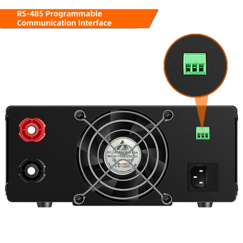 Imagem -05 - Fonte de Alimentação da C.c. do Laboratório Fonte de Energia Ajustável do Banco Comunicação Programável Rs485 600w 900w 30a 100v 5a 60v 10a 15v