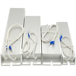 RXLG Solder Lug Terminals Aluminum Encased Wired Braking Resistor 1000W 4ohm 4R Aluminium Housed Wirewound Braking Resistor