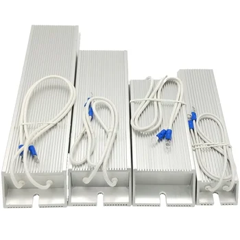 RXLG Solder Lug Terminals Aluminium Encased Wired Brems Widerstand 1000W 4ohm 4R Aluminium Brachte Wirewound Bremswiderstand