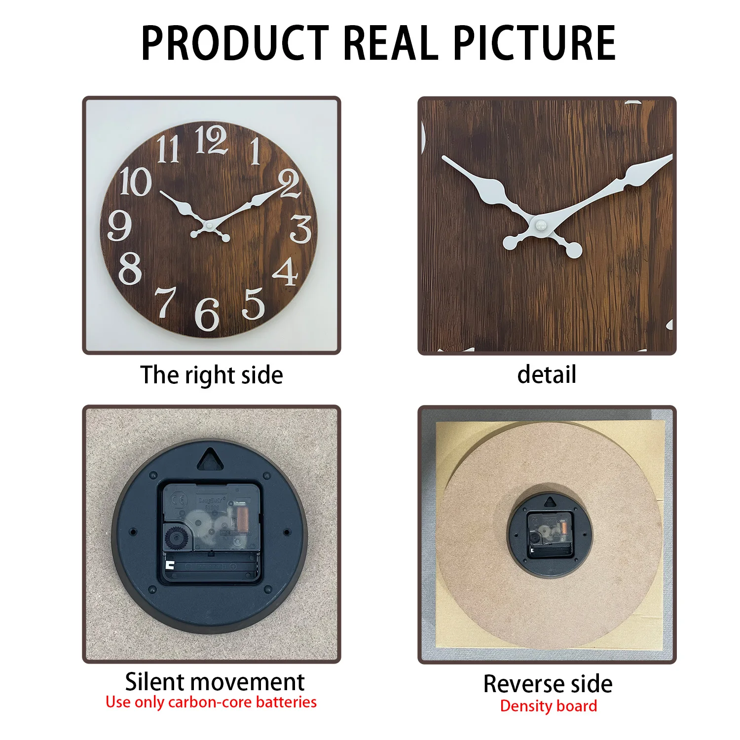 Thumbnail 4 - #6 Latest Silent Wall Clocks Offers
