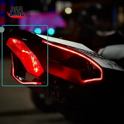 For Yamaha YZF-R1 R1M R1S YZFR6 YZFR7 Tail light E-Mark LED Integrated Turn Signals Motocycle Rear Brake Taillight Accessories