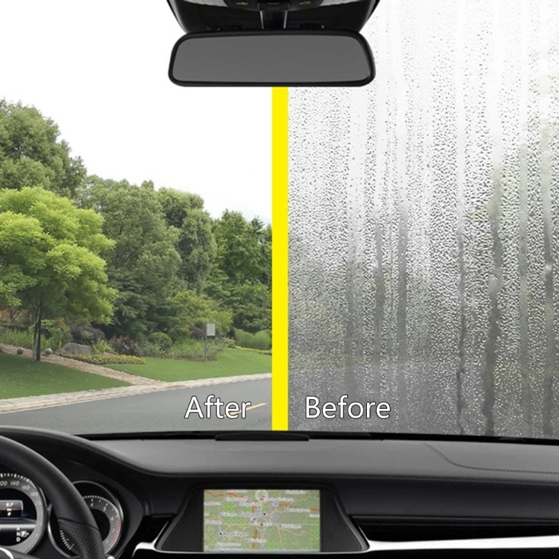 Car Glass Oil Film Remover Eliminate Heavy Spots Glass Polishing Degreaser