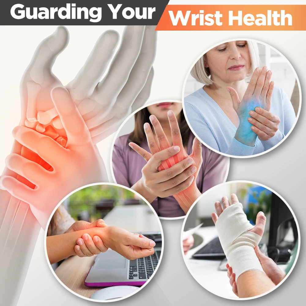 Electrically Heated HandWristBrace With Adjustable Joint Protection Wrist Heating Pad Hand Warming Massager Protection Tool