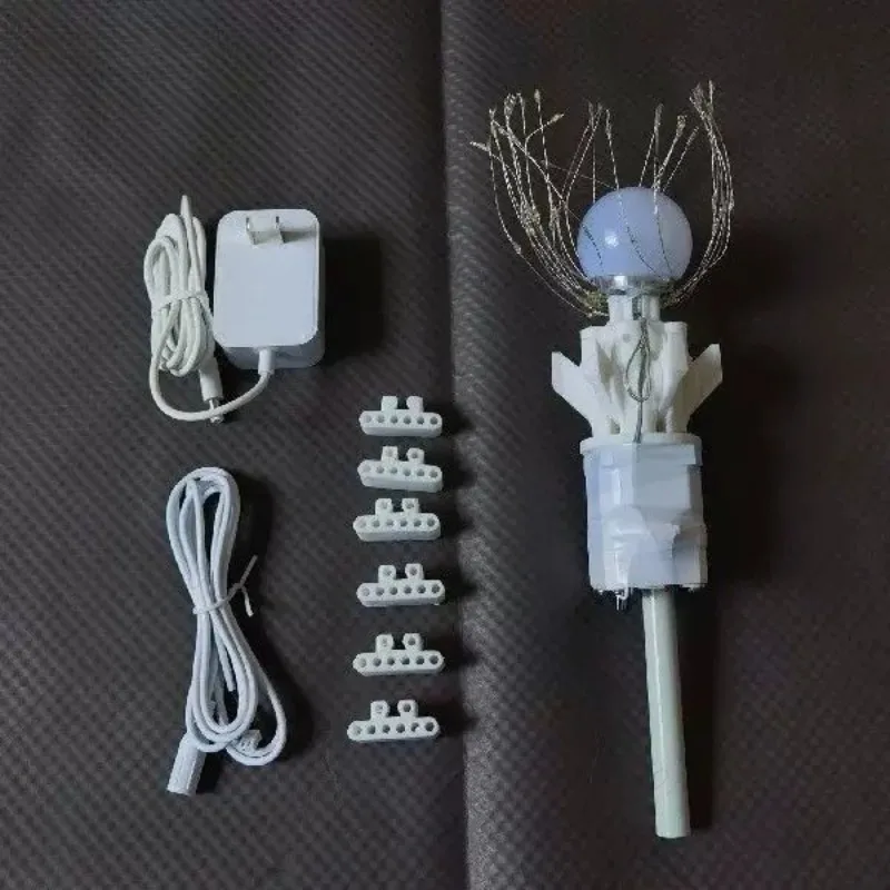 DIY Electric Flower Opener Artificial Flower Automatic Flowering Motor Mechanical Luminous Flowering Device Wedding Decoration