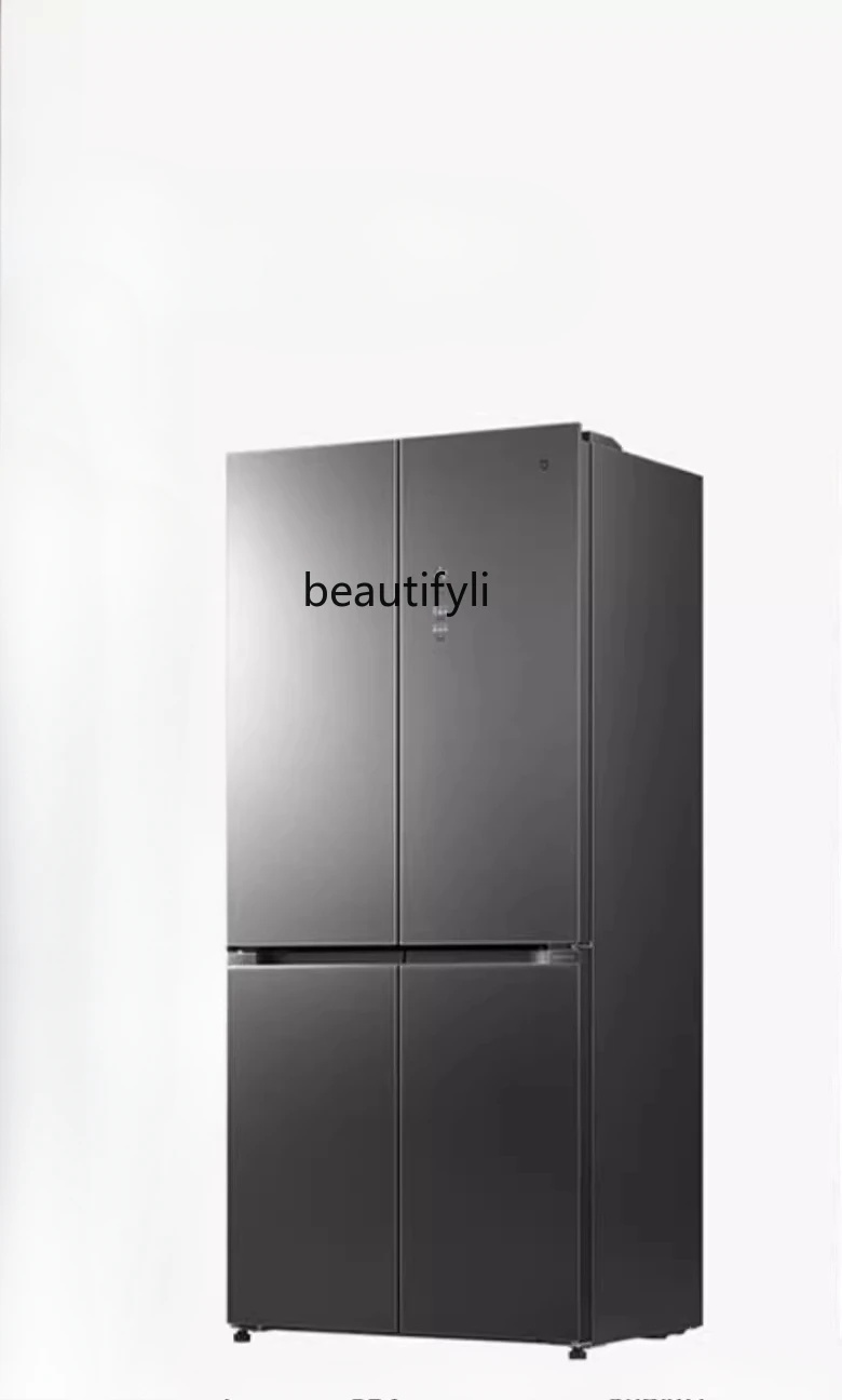 508L cross four-door air-cooled and frost-free dual-system embedded refrigerator