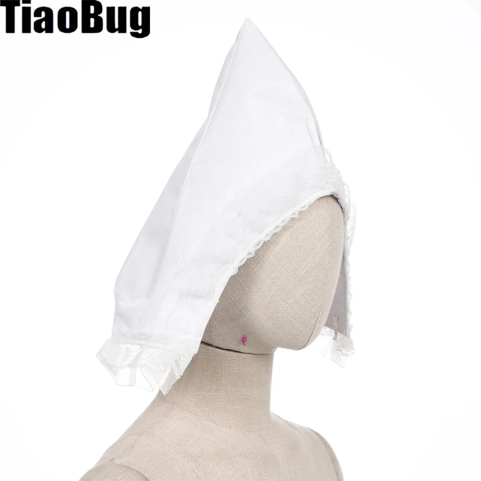 레이스 테두리 파티 모자 농촌 스타일 모자 성인을 위한 절묘한 의상 액세서리 어린이 사진 공연