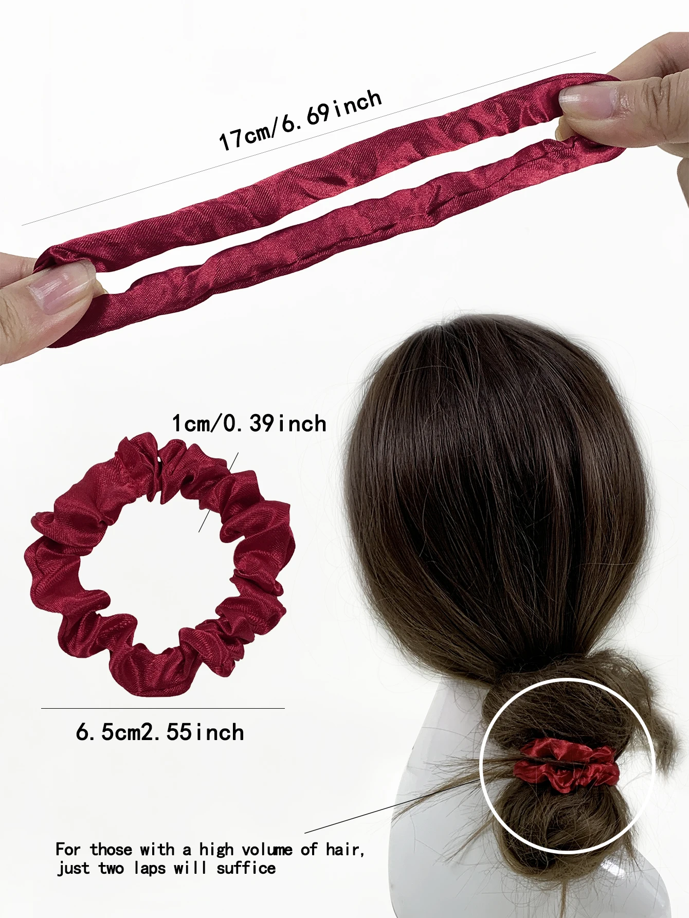 30 Stück einfarbige, haarfreundliche, kleine, elastische Haargummis, einfache, vielseitige Haarbänder, Haar-Accessoires (zu viele Farben, 30 Stück) – Detail 1