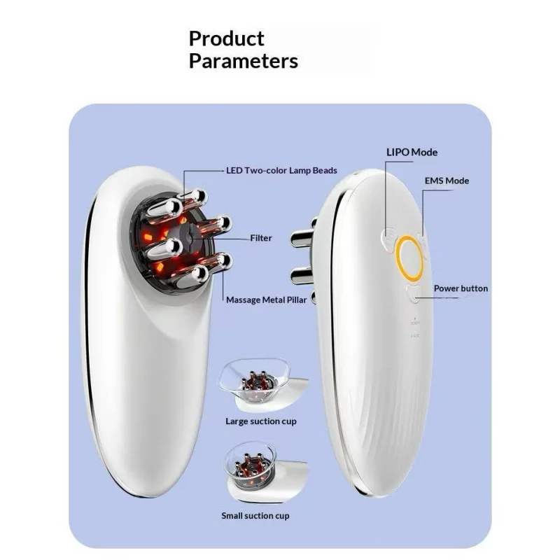 진공 음압 흡착 미세전류 리프팅 탄력 광재생 미용기기