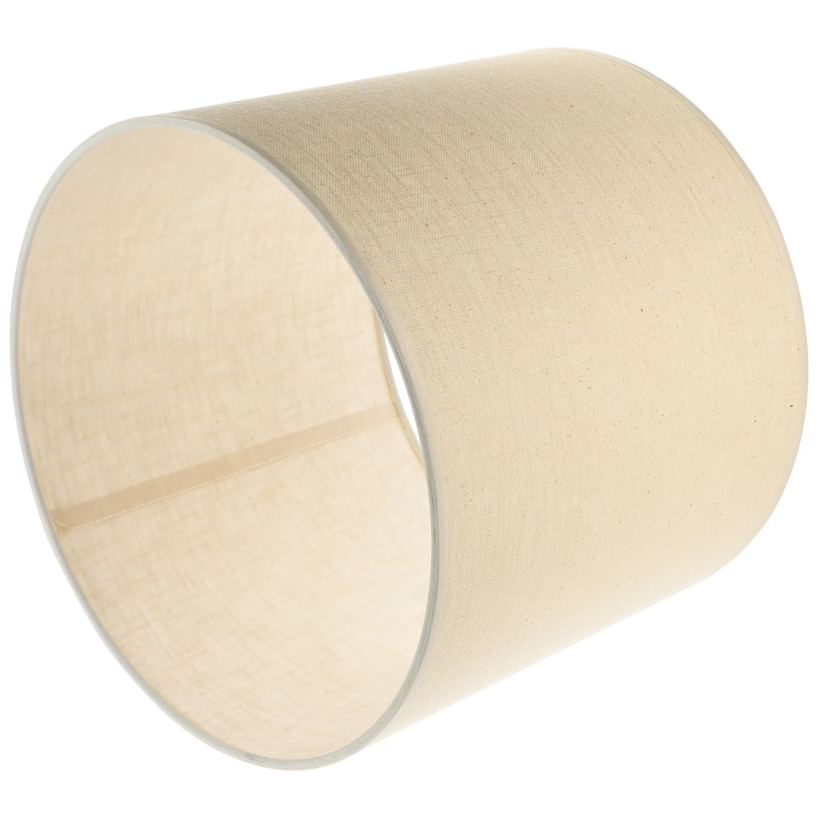 

Cross Linen Lamp Shade Sturdy Compact Small Size Household Light Cover for Table Floor Lamps Soft Light Cloth Lamp Cover