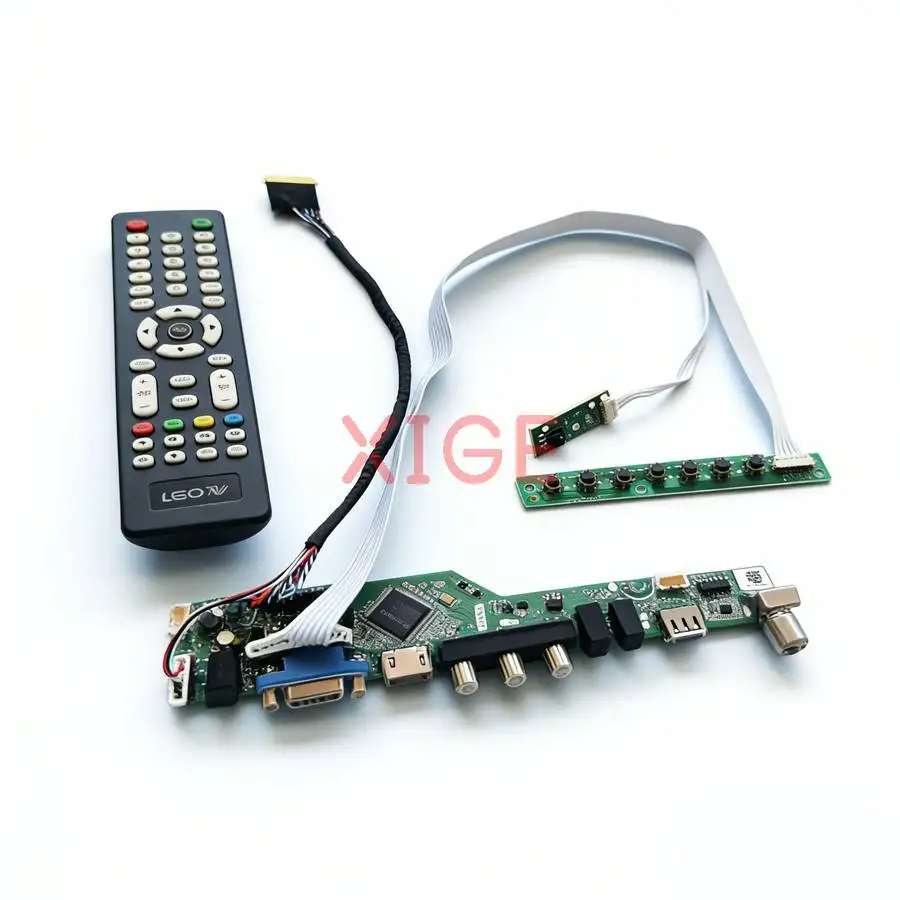 

Комплект платы управления для LTN156AT15 LTN156AT19 LTN156AT20 LTN156AT17 DIY USB+AV+VGA+HDMI для ноутбуков и мониторов LVDS-40 Pin 1366x768 1366*768