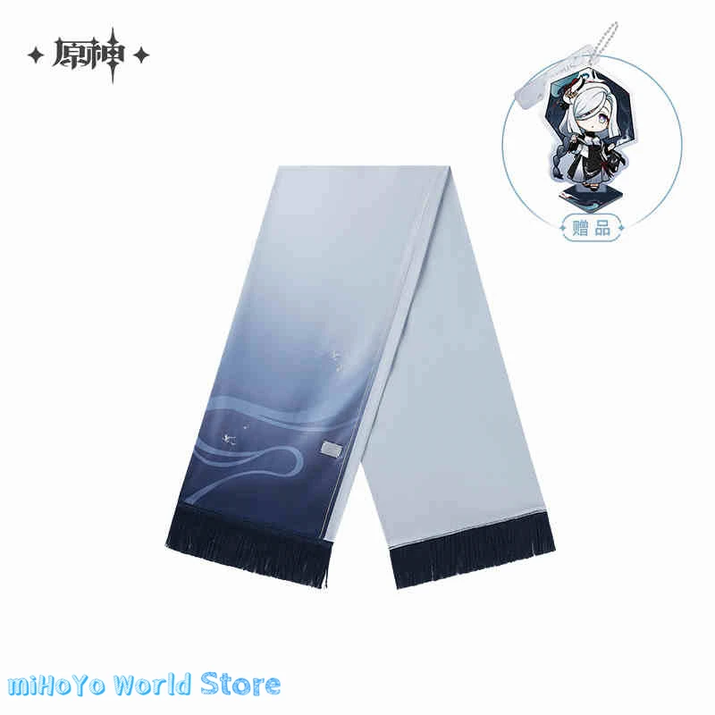 [Genuine] Shenhe Scarf MiHoYo Official Original Genshin Impact Shenhe Theme Impression Scarf Doujin Winter Cosplay Birthday Gift - Image 6