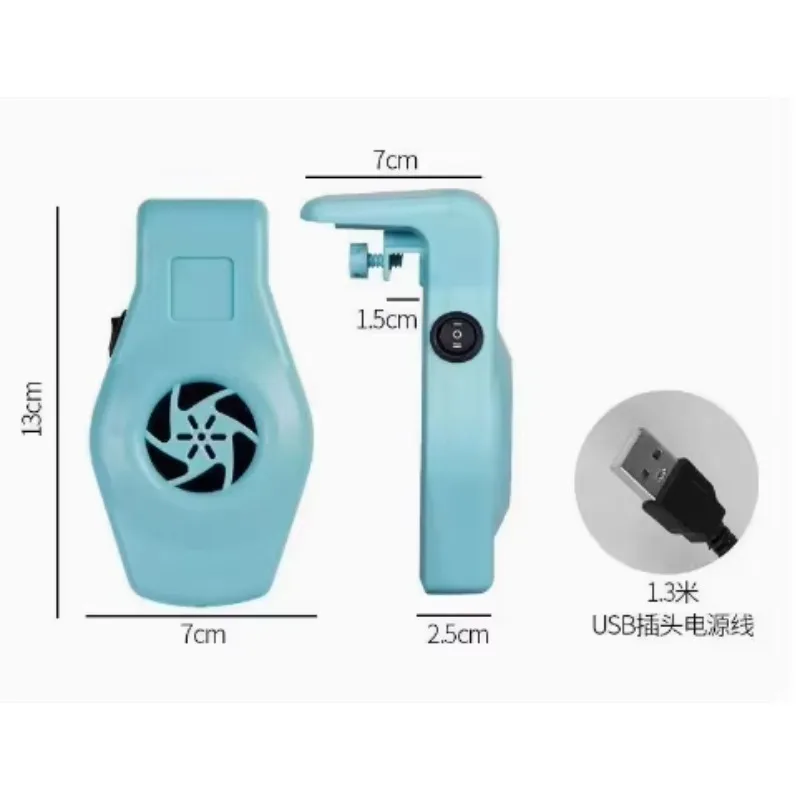 USB Fish Tank Cooling Silent Fan Aquarium Chiller Aquarium Small Radiator Chiller Fan Artifact
