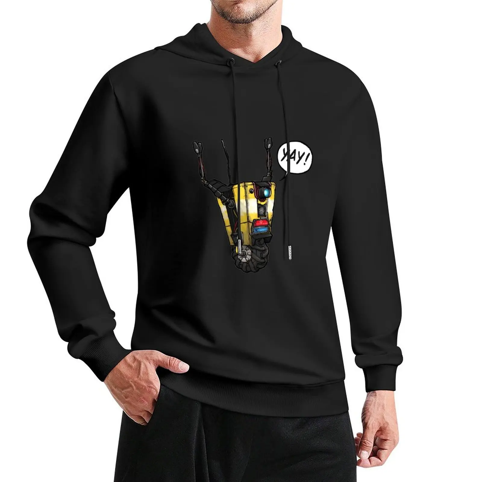 Happy Claptrap Pullover Hoodie men clothing autumn new products hoodies for men high quality