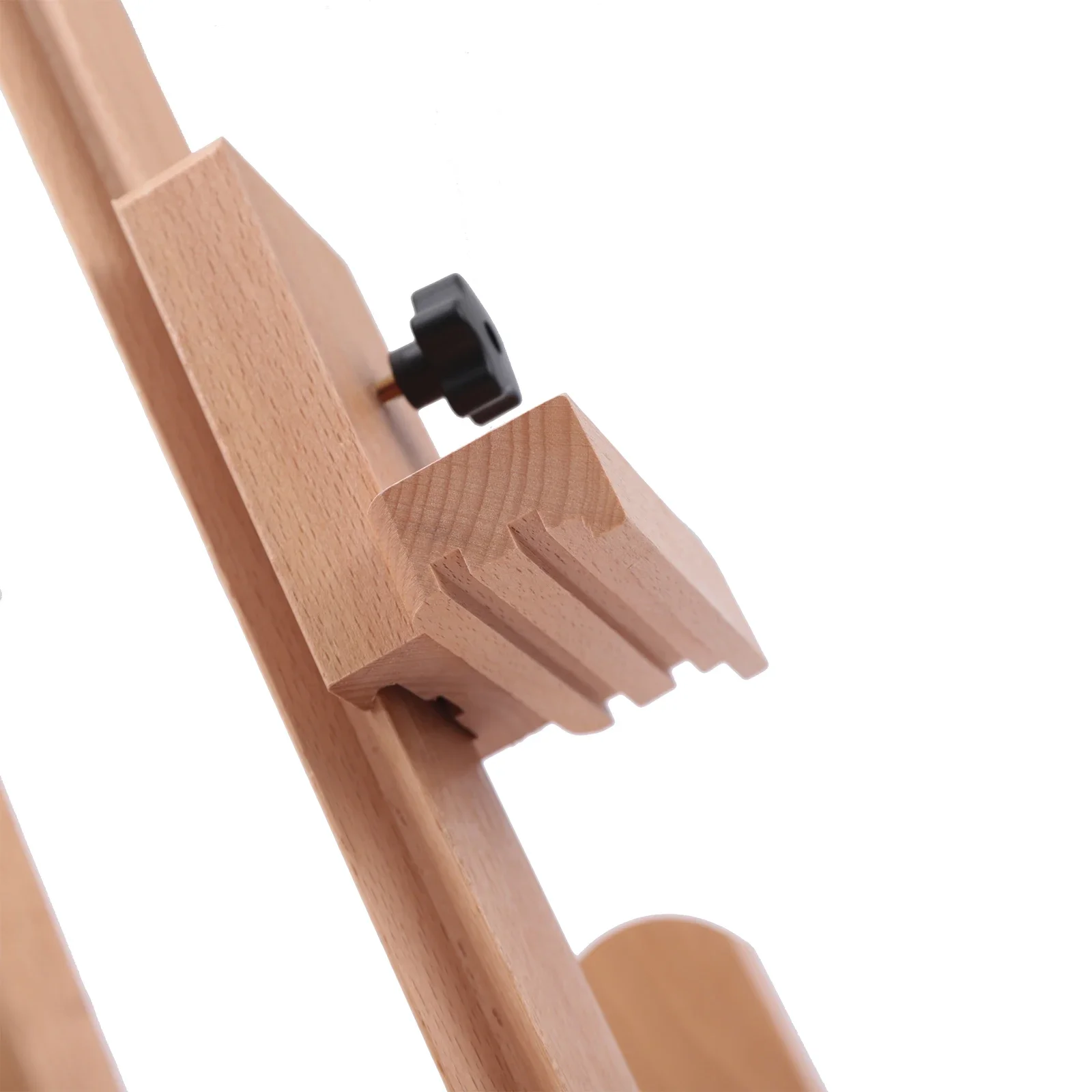 Neu gestaltete H-Rahmen-Staffelei, verstellbare, bewegliche, kippbare Staffelei, Malstaffelei, große Studio-H-Rahmen-Staffelei zum Malen – Detail 11
