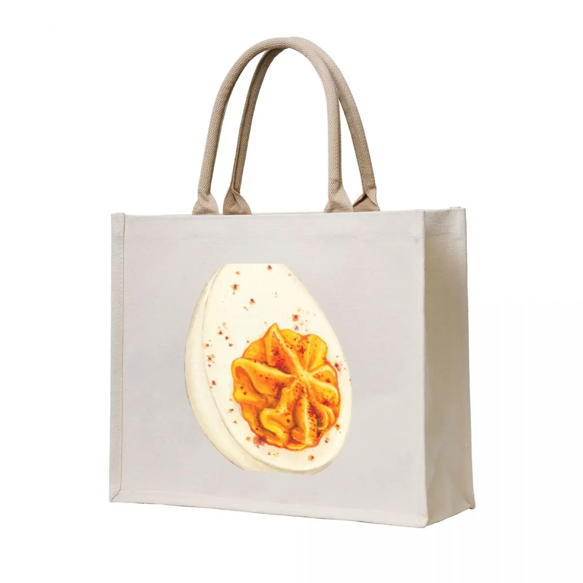 

Deviled Egg Pattern - Red Tote Bag bags luxury women eco bag folding canvas tote bag