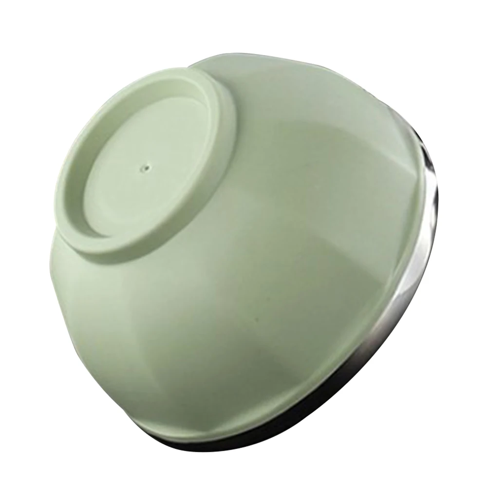 

Noodle Bowl Stainless Steel Rice Bowls for Soup Japanese-style Food Serving Green