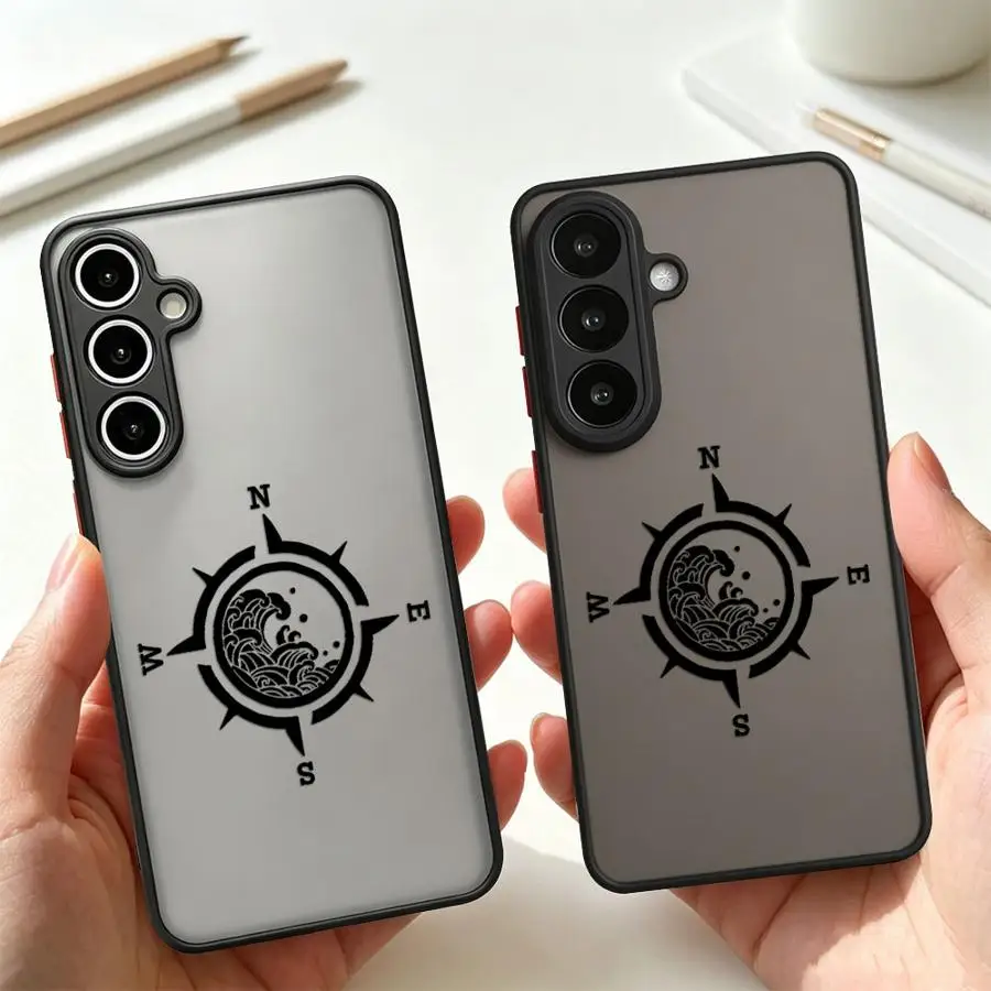 Moon Ocean Art Phone Cover Case for Samsung Galaxy A52S A72 A16 A15 A56 A55 A14 A23 A34 A36 A73 A33 A54 A53 A35 A17 A52