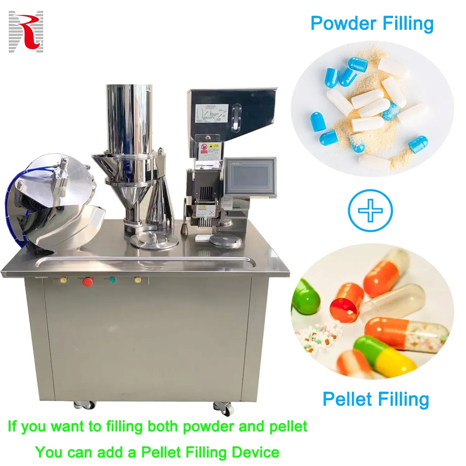 Hot Sale Factory Sale Competitive Price Dry Powder Pellet Filler Size 000# 5# Semi Automatic  Filling Machin