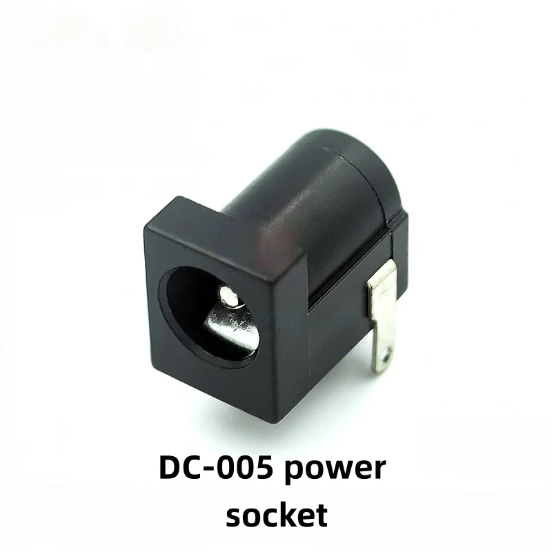 5pcs DC-005 power socket, DC power outlet 5.5*2.1MM DC2.1