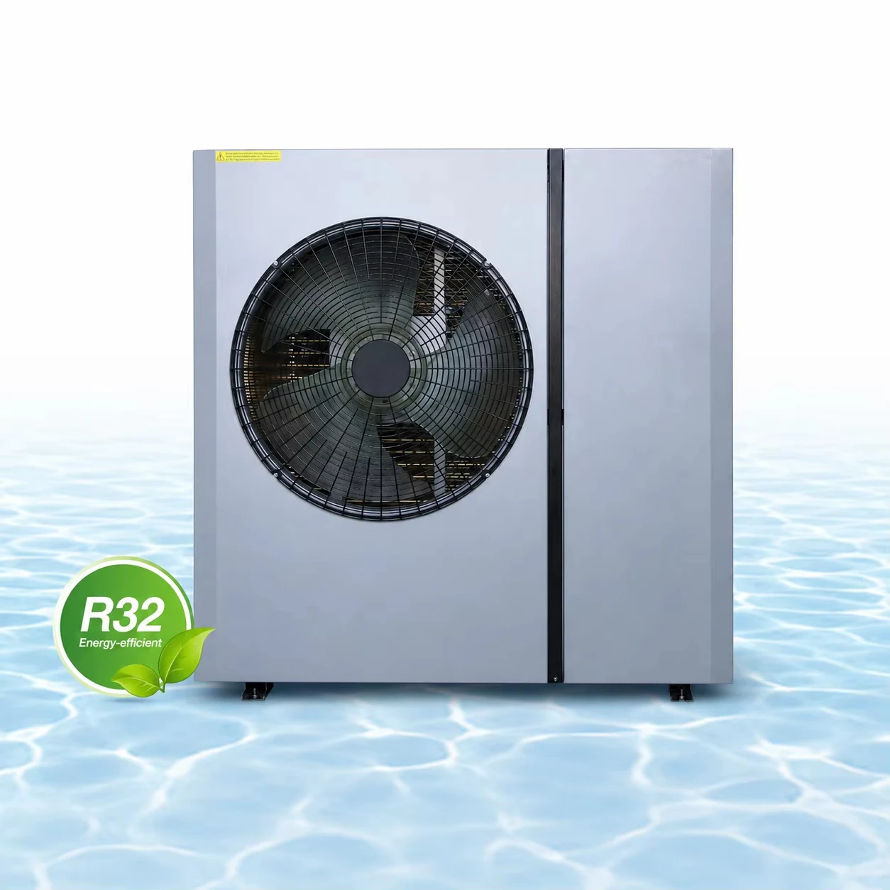 Air-to-water heat pumps for residential heating, cooling, hot water, and HVAC systems