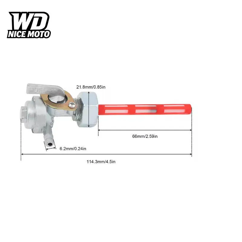 Fuel Petcock Valve Tap Gas Fuel Tank Switch For Honda For ATC185 For ATC200 For XL75 For XR75 For XR80 For XR100 For CRF50