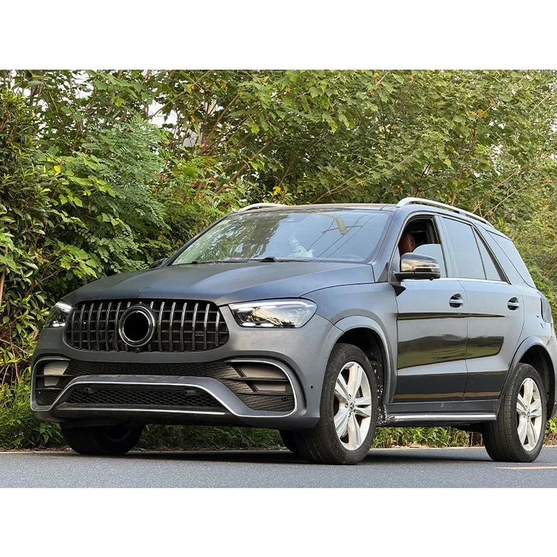 ชุดแต่งกันชนหน้า/หลัง รุ่น ML W166 2012-2015 GLE167 63 พร้อมไฟตัดหมอก แบบติดตั้งง่ายไม่ต้องดัดแปลงตัวถัง สำหรับรถยนต์ M-Class ขายดีจากโรงงาน
