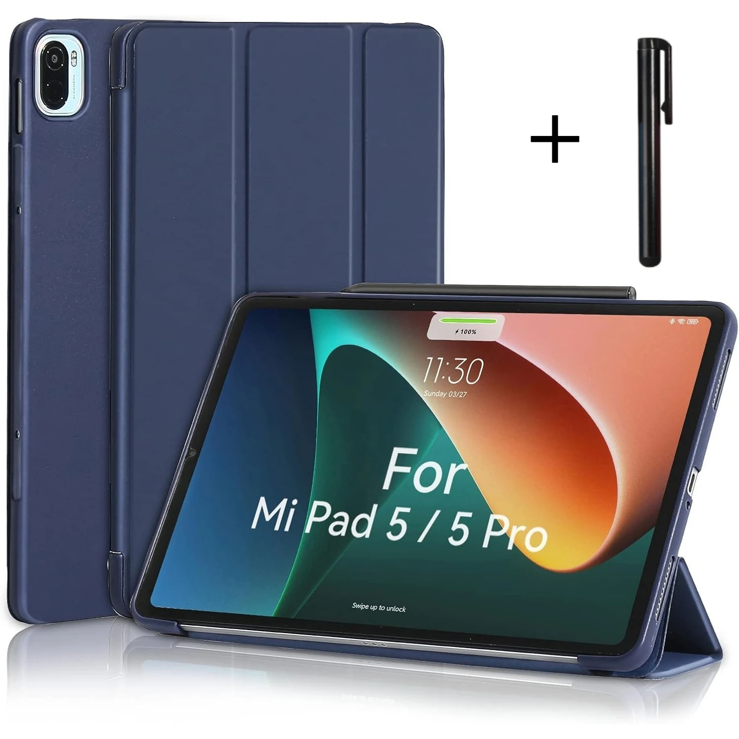 

Magnet Case For Xiaomi Mi Pad 5/Mi Pad 5 Pro 11inch 2021 Tablet Cover Xiaomi PAD 5 Pro 5G 11"Auto Sleep wake up stand Funda capa