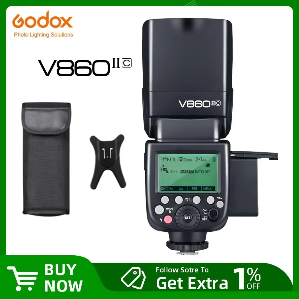 V860II Series Speedlite Flash for Cameras
