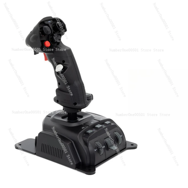 Flight Simulator Joystick High Precision PC Gaming Controller with Throttle for Microsoft Flight Simulator  Plane