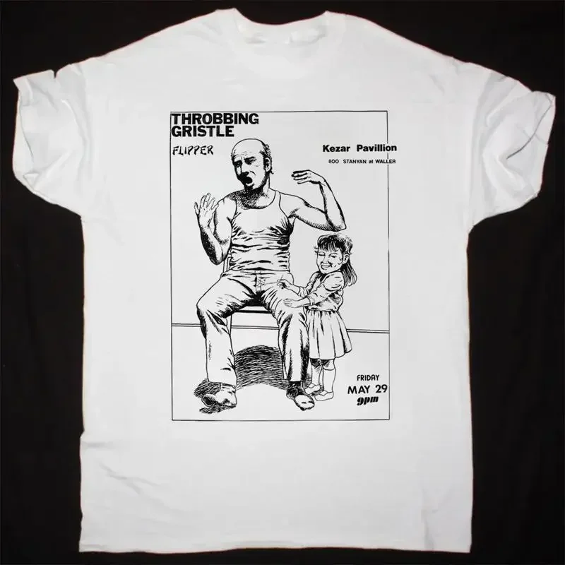 New Throbbing Gristle FLIPPER For Fans S 5XL T Shirt SS317