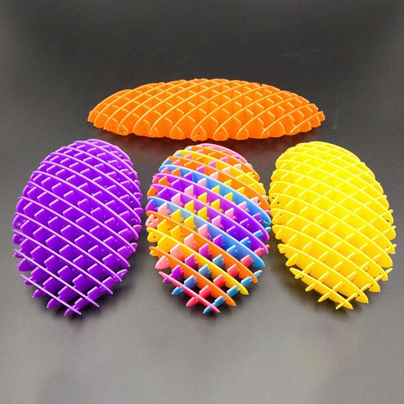 DIY Mesh Stretchable ElasticMesh Toy New Unique Puzzle, Release and Decompression, Deformation Worm Popit, Elastic Mesh Toy