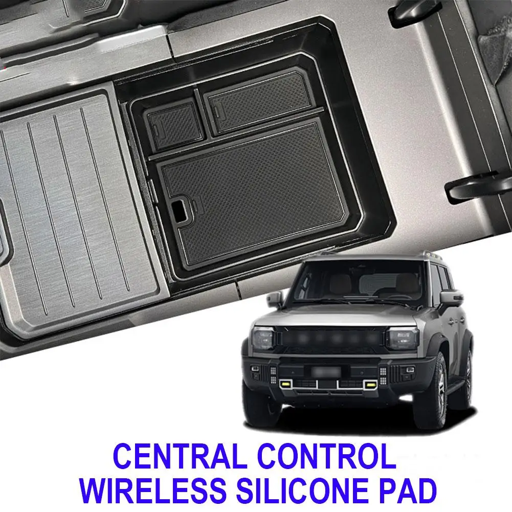 Jetour T2 여행자 2023 2024 자동차 중앙 팔걸이 보관함, 컨텐츠 센터 콘솔 액세서리, 깔끔한 플라스틱 보관 