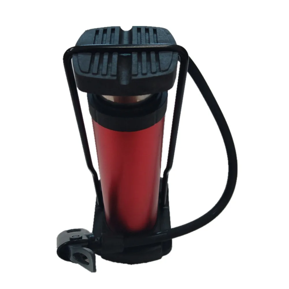 

Легкий мини-велосипедный насос, ступенчатый воздушный насос для домашнего езды на велосипеде, алюминиевый сплав, велосипедный ножной насос под давлением воздуха, уличный