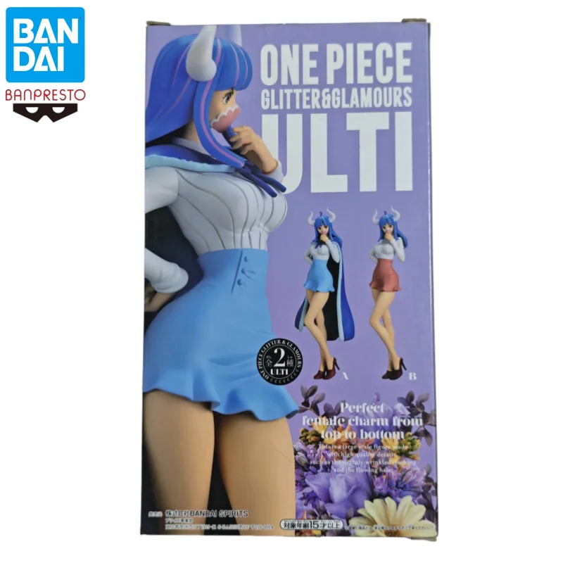 En Stock Bandai Original Banpresto One Piece Glitter Glamours Ulti figura de acción modelo muñeca nuevos personajes de Anime en caja