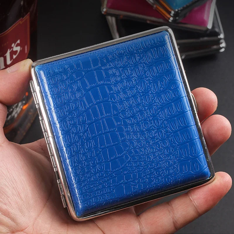 Plastic Cigarette Case Box Holder Tobacco Cigar Cigarette Clip Storage Box Case Container For 20 Cigarettes Storage Case Box