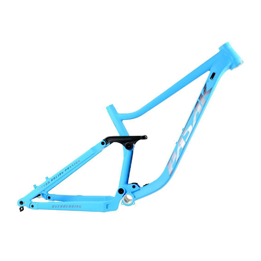 Pasak-Full Shock Absorber Bike Aluminum Frame, MTB Frame, Boost 148, 29