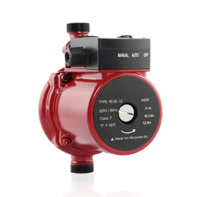 Automatic Small Circulating Water Automatic RS20-12 Hot and Cold Water Shielded Circulating Pump Silent