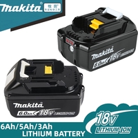 New 100% Original Makita 18V Lithium Battery,For Makita Battery BL1850 BL1840 BL1830 BL1860 BL1850 Replacement,DC18RC Charger